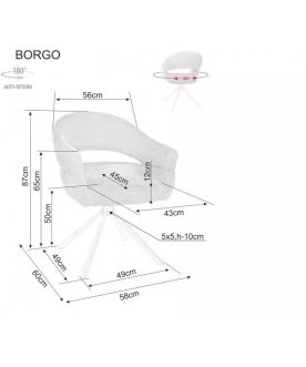 Кресло Borgo