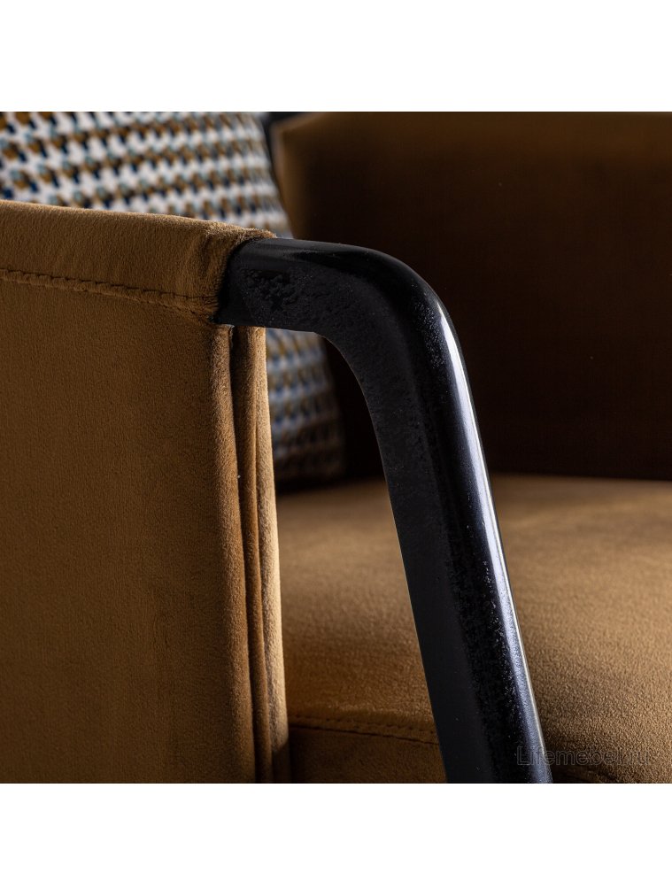 Кресло Brillion горчичное