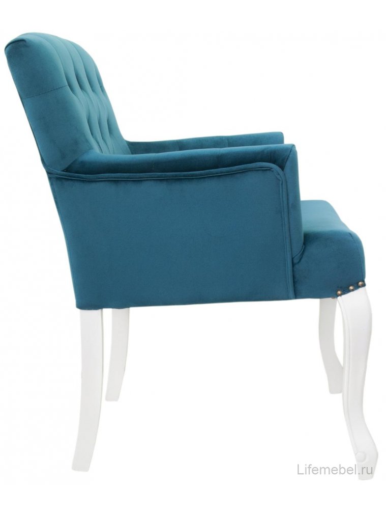 Кресло Deron 5KS27625-BW blue / white