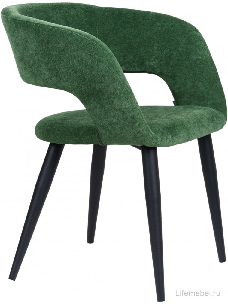 Кресло для кухни Hugs зеленый / черный