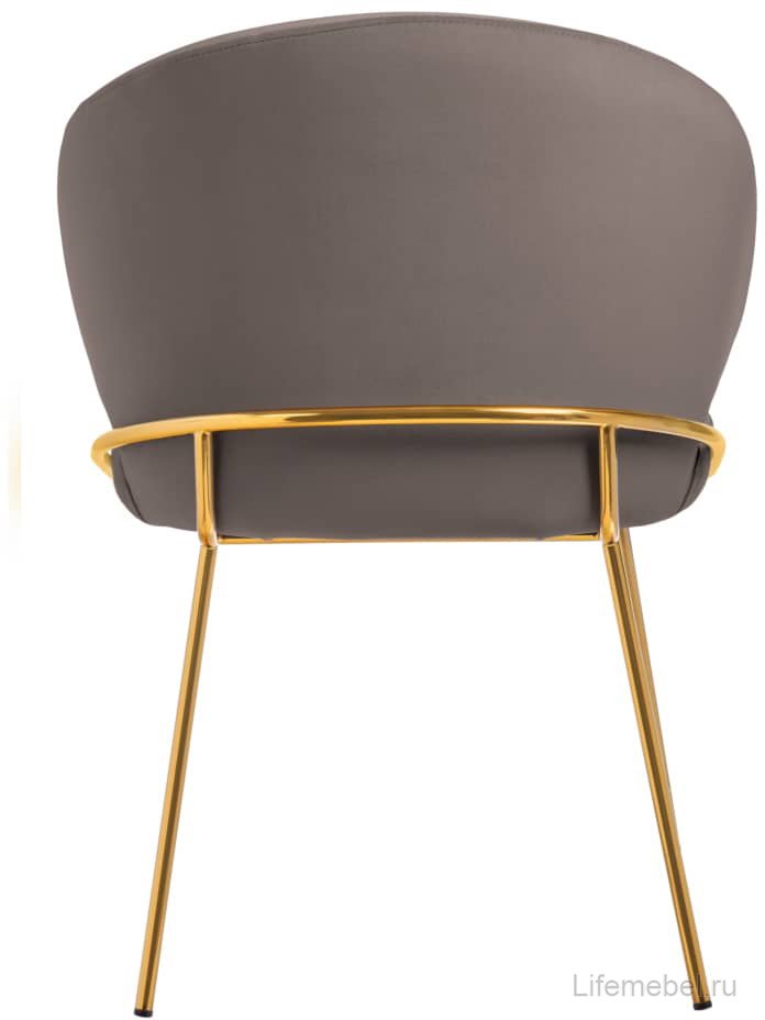 Кресло Emil латте / золотое