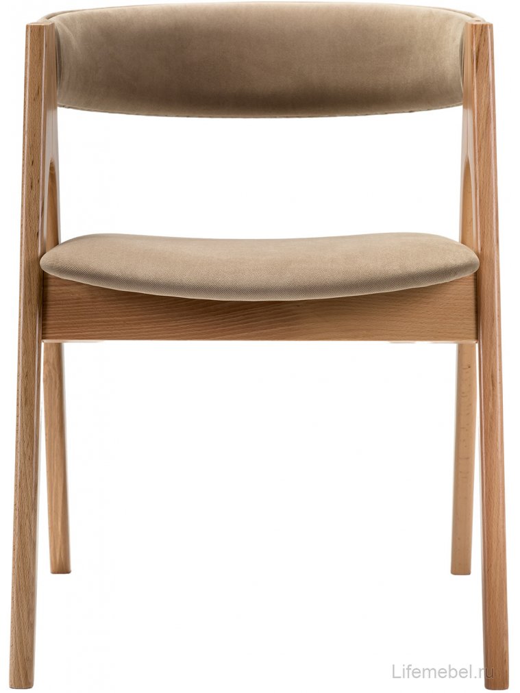 Кресло Kaede beige / натуральное