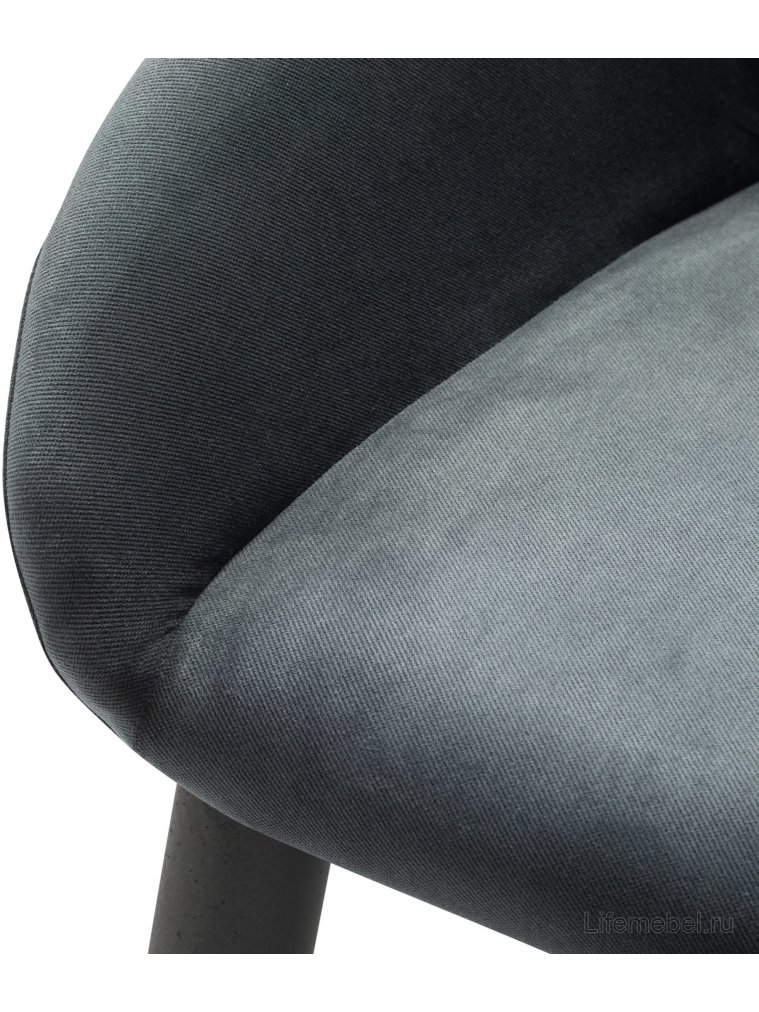 Кресло Kent Diag grey / черное