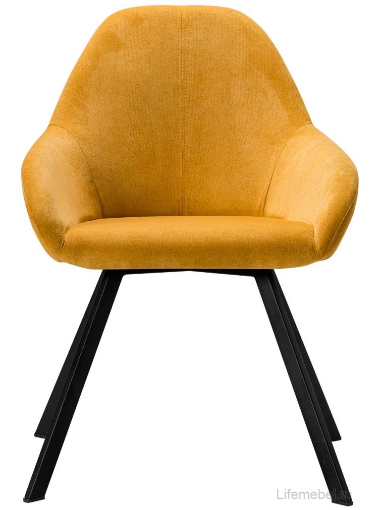 Кресло Kent желтое / арки