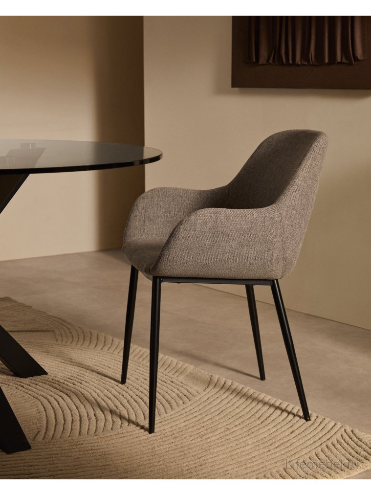 Кресло Konna серое