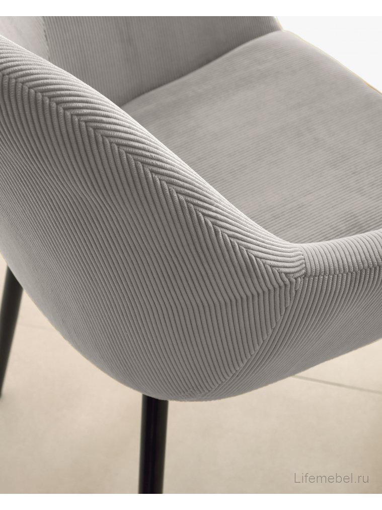 Кресло Konna свело-серое