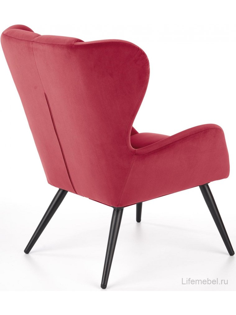 Кресло Tyrion бордовый / черный