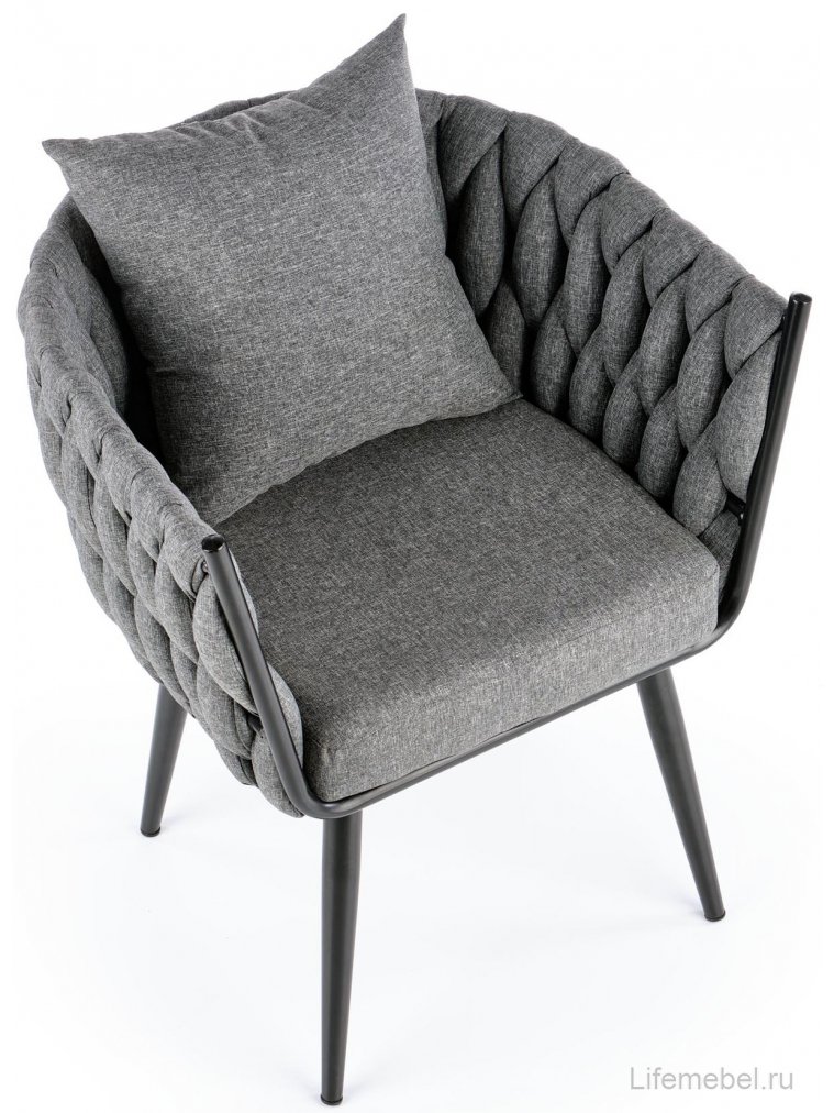 Кресло Avatar серый / черный