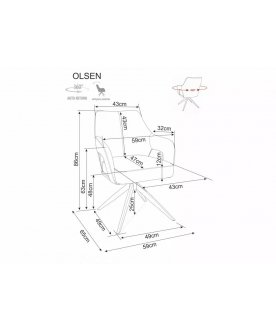 Кресло Olsen