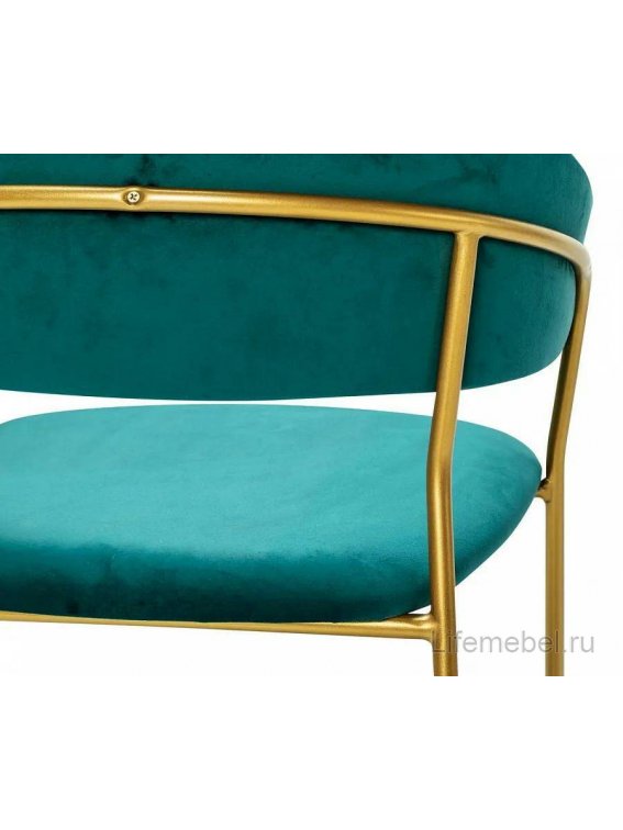 Кресло Portman aquamarin gold