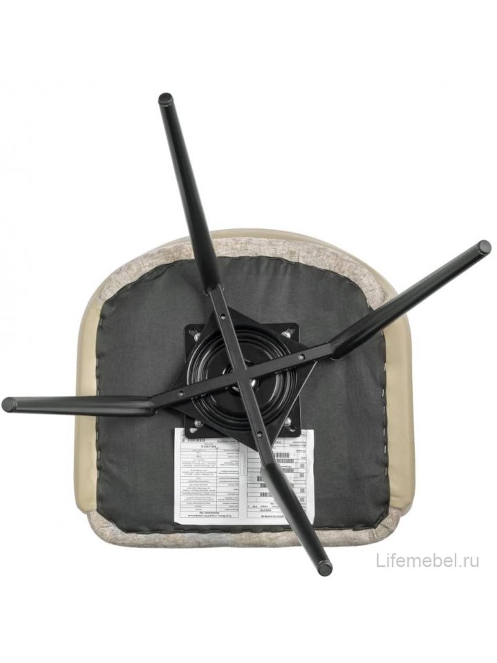 Кресло поворотное Bruno латте