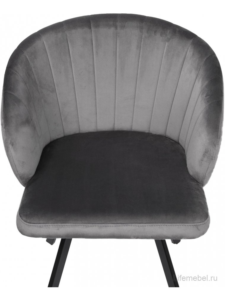 Кресло поворотное Ренен графит / черное