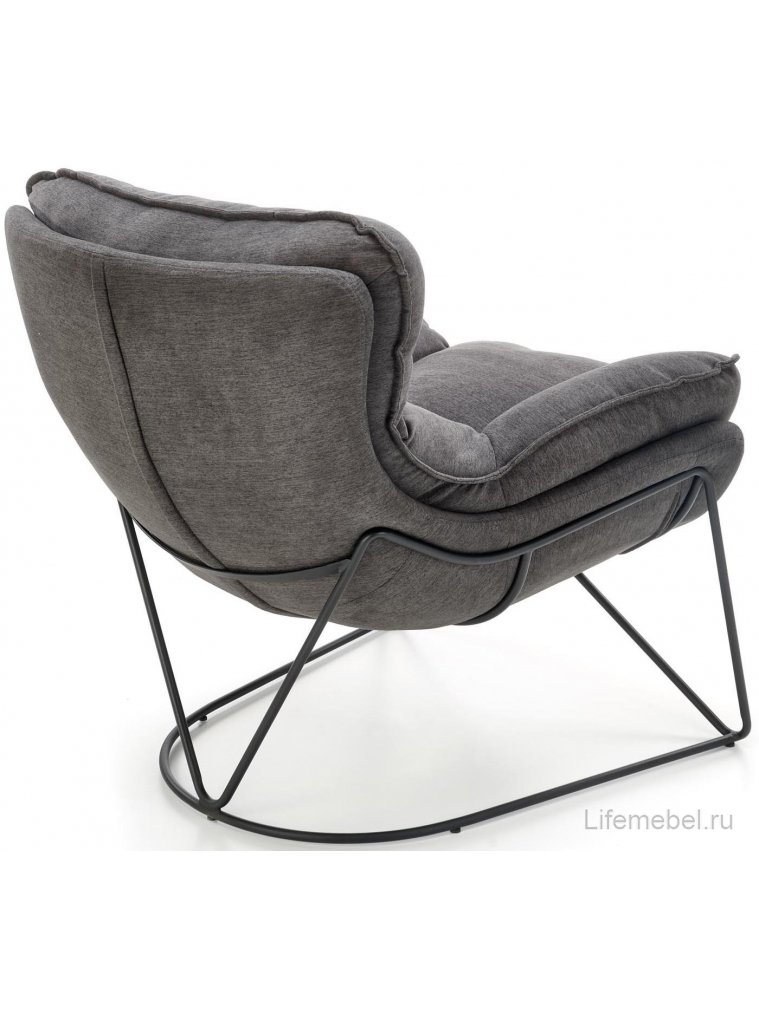 Кресло Volker темно-серый / черный