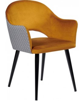 Кресло Bruno горчичный 