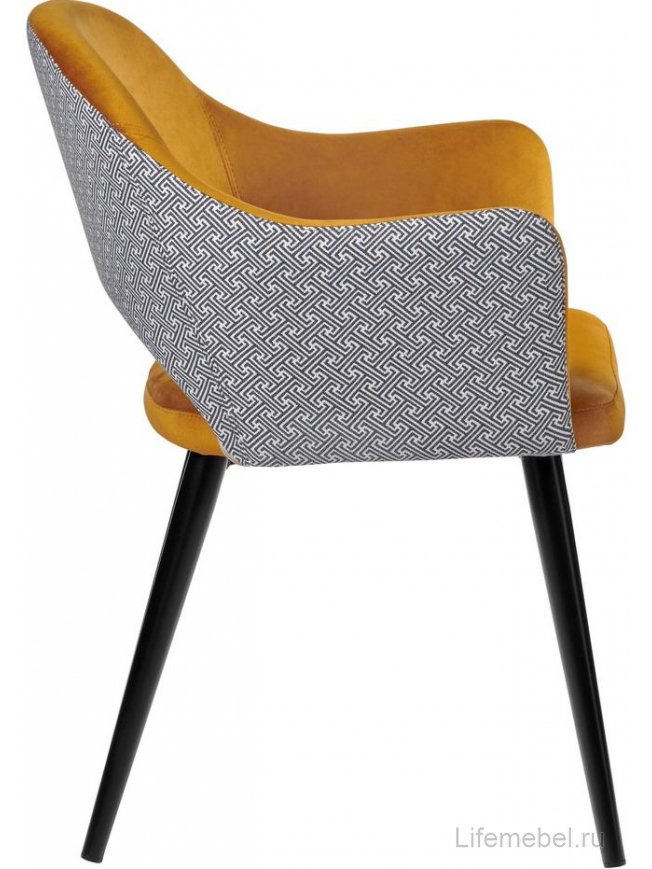 Кресло Bruno горчичное