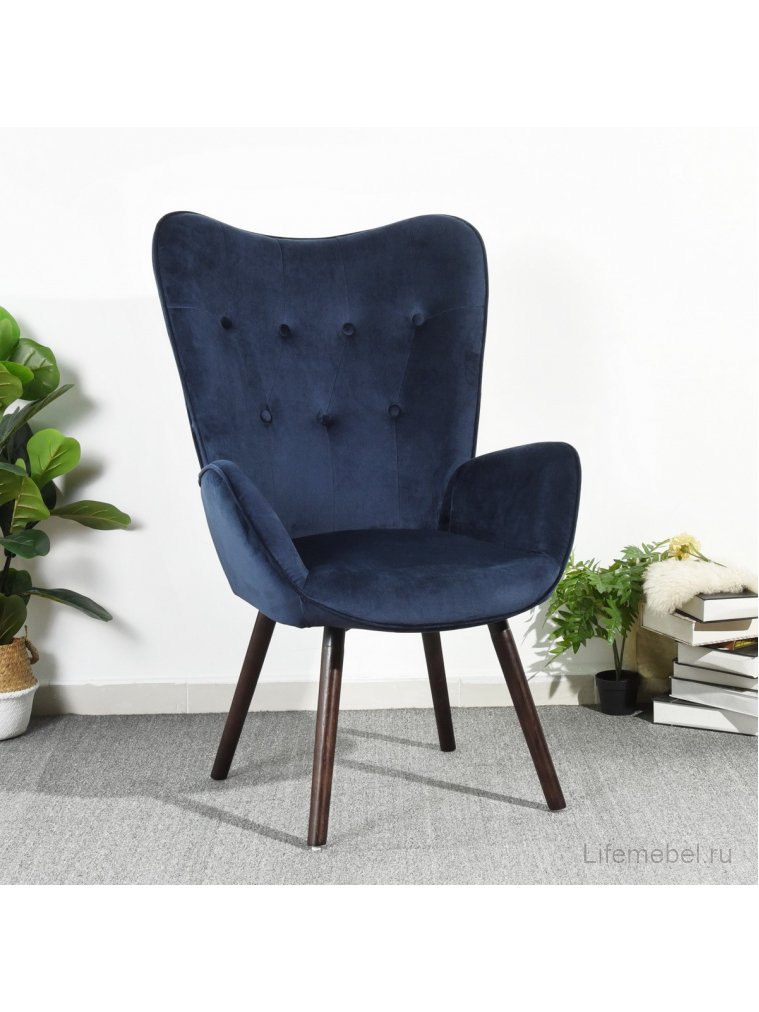 Кресло Гарланд синее