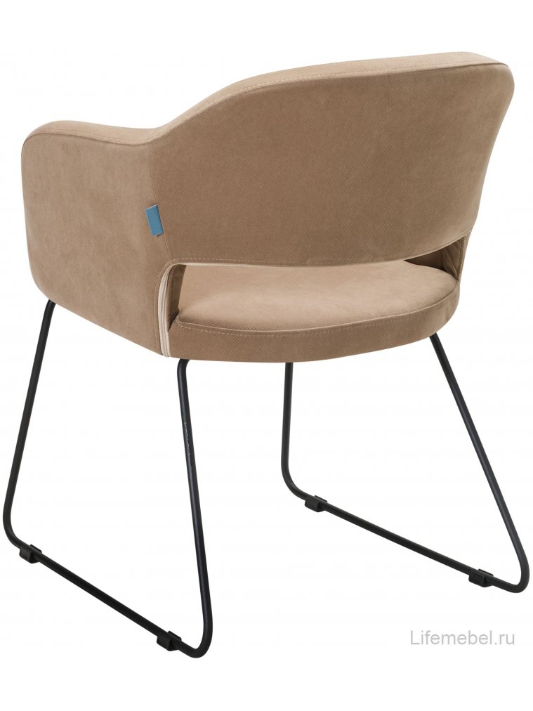 Кресло Oscar Diag beige / линк