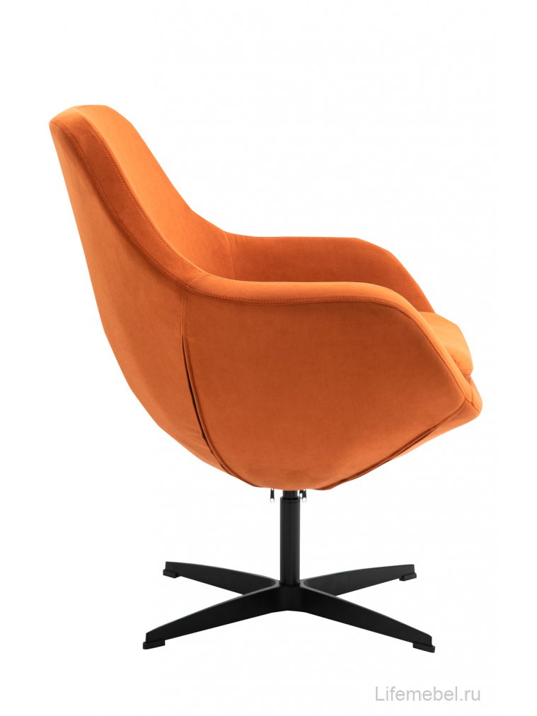 Обеденное кресло Everprof Rocky ткань оранжевый