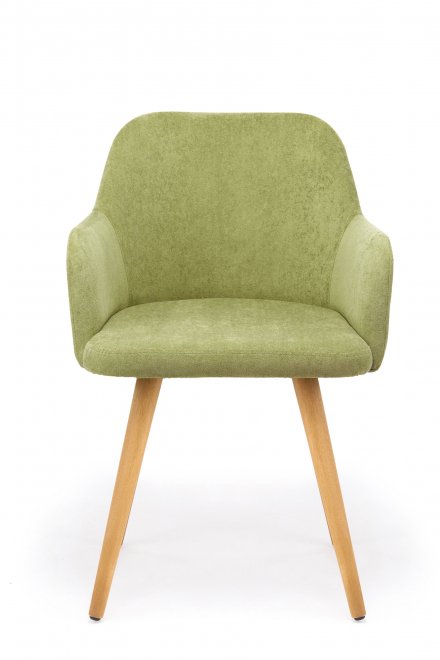 Деревянный стул Инфини зеленый (ocean 013) / светлое дерево