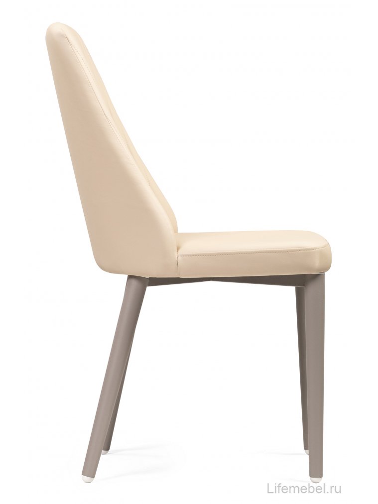 Стул на металлокаркасе Фена R латте / капучино