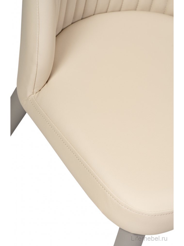 Стул на металлокаркасе Фена R латте / капучино