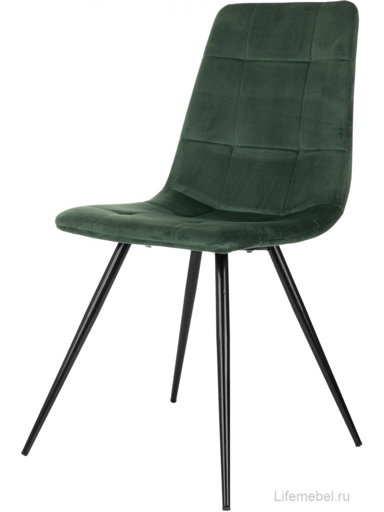 Стул на металлокаркасе CH-K1 ткань зеленый