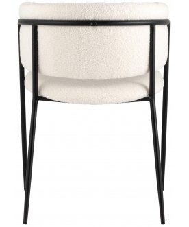 Стул дизайнерский Бомон белый