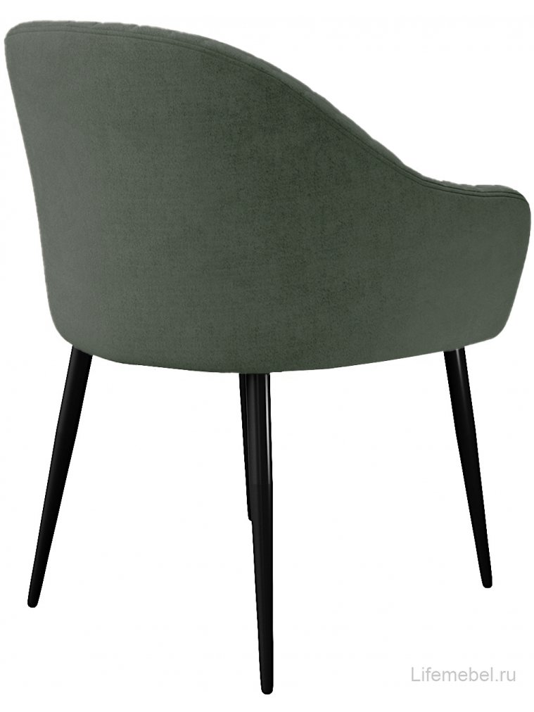 Кресло DikLine 440 зеленый / черный