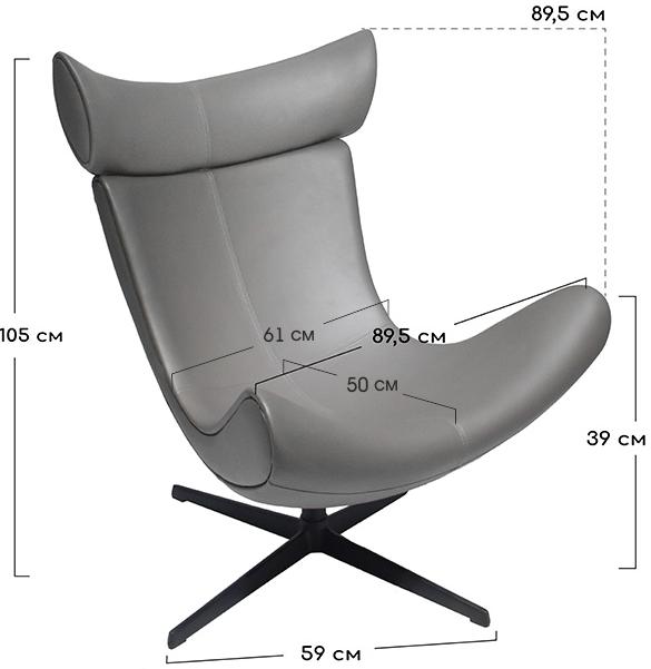 Кресло Imola зеленое