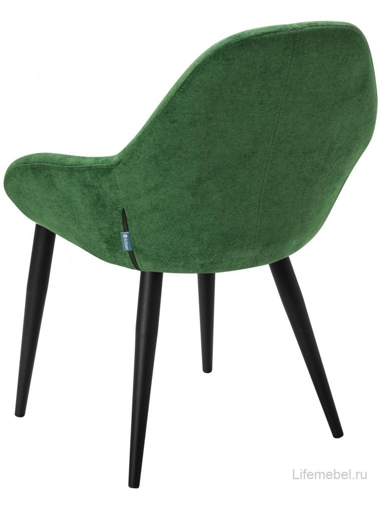 Кресло Kent грин / чёрное