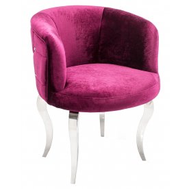 Кресло Kvinn розовое