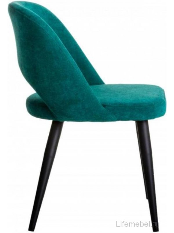 Кресло Lars изумрудное / чёрное