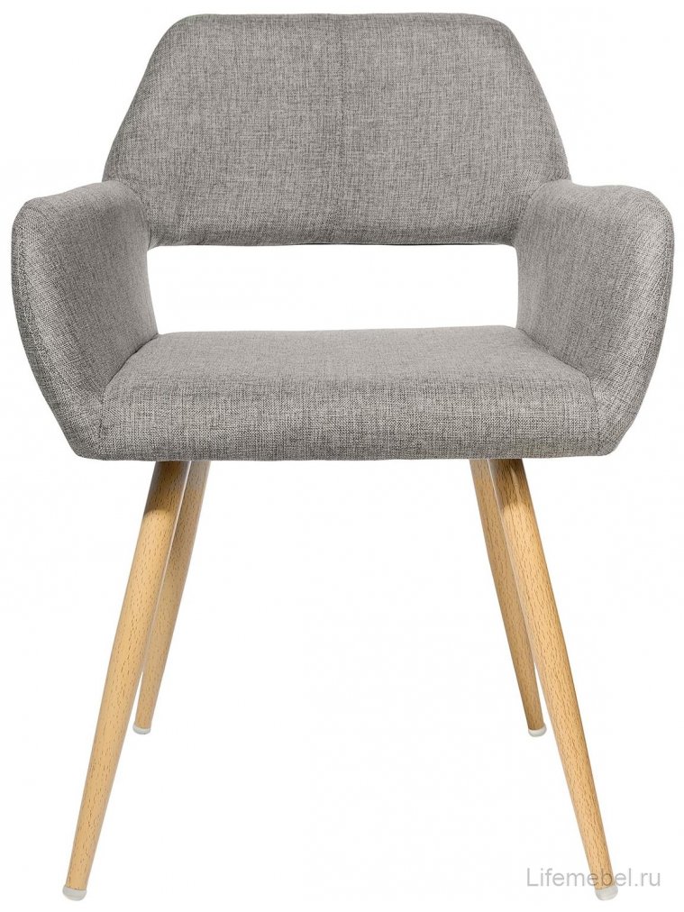 Стул на металлокаркасе Оливер серый