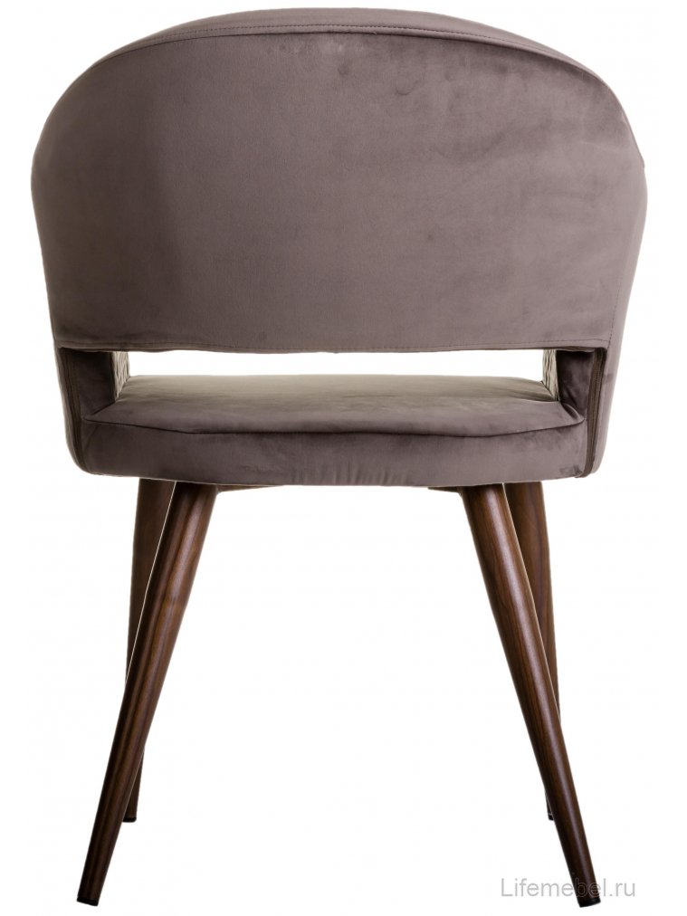 Кресло Oscar карб / тёмный орех