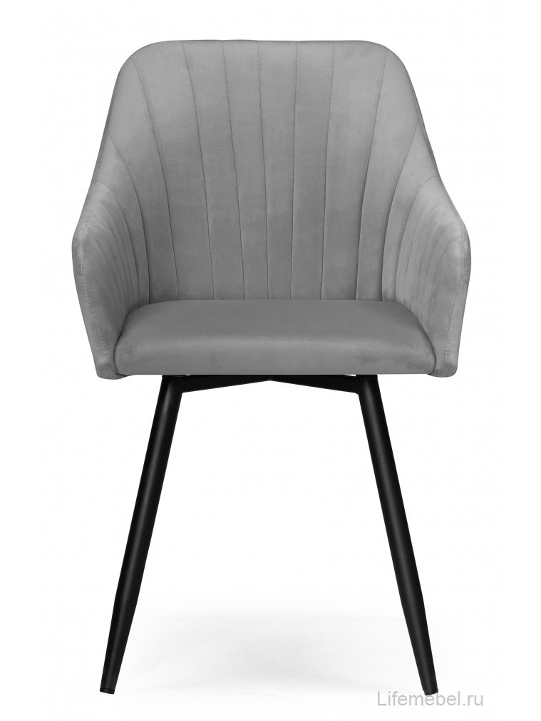 Кресло Слэм крутящееся темно-серое / черное