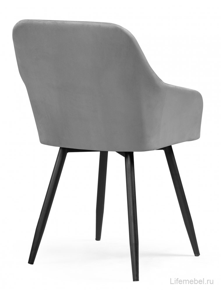 Кресло Слэм крутящееся темно-серое / черное