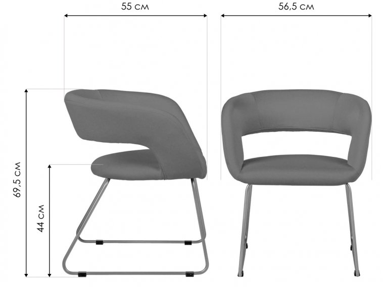 Кресло Hugs беж / link золото