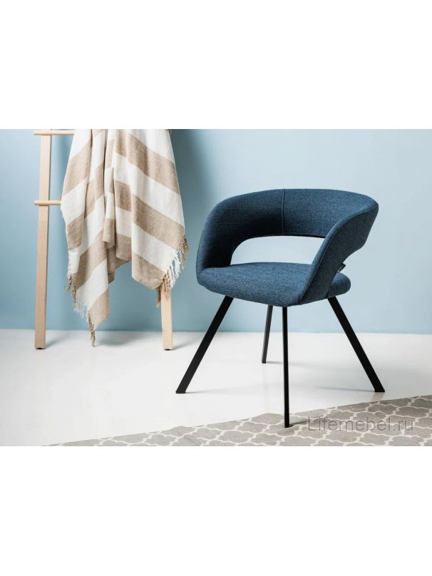 Кресло Hugs синий / arki