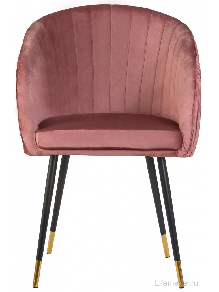 Кресло Mary бронзово-розовое
