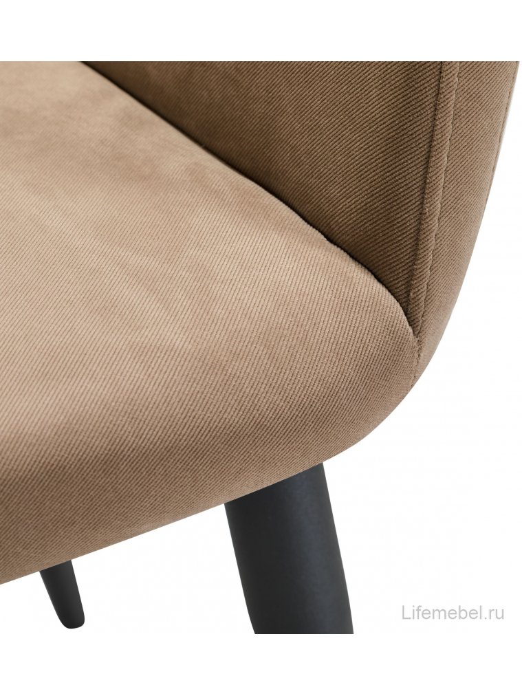 Кресло Oscar Diag beige / черный