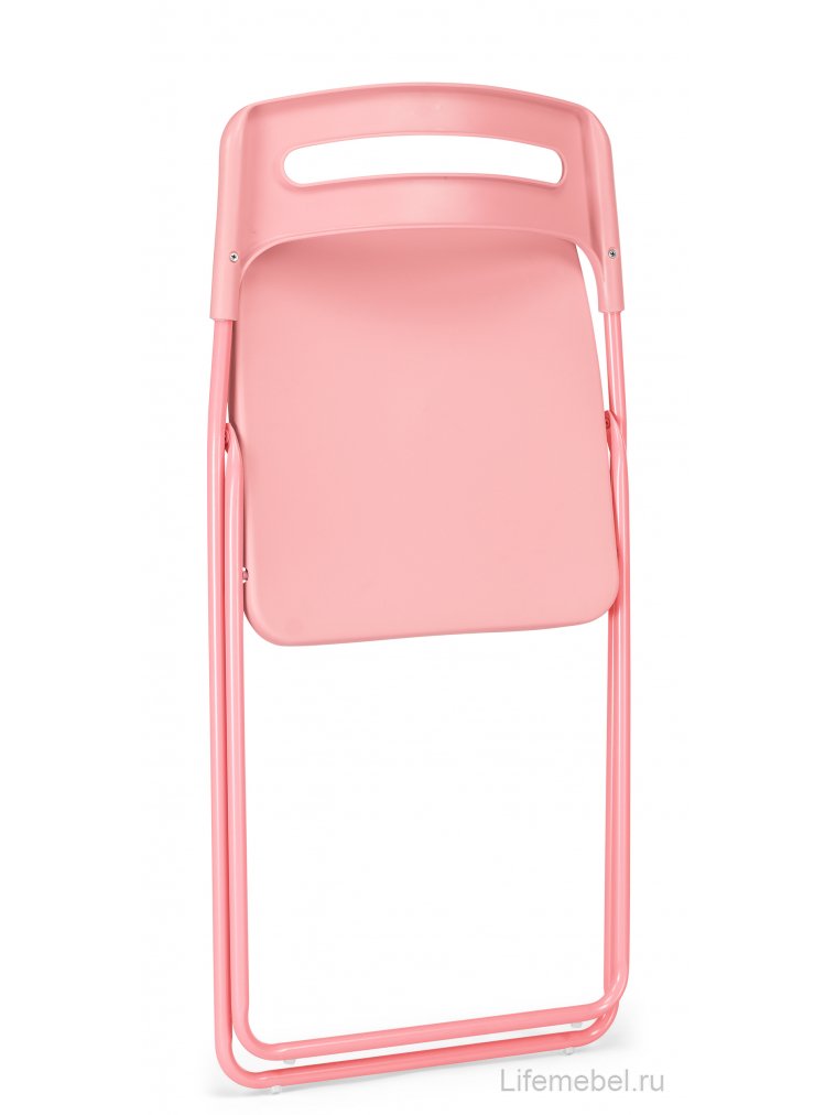 Пластиковый стул Fold складной pink - Уцененный экземпляр