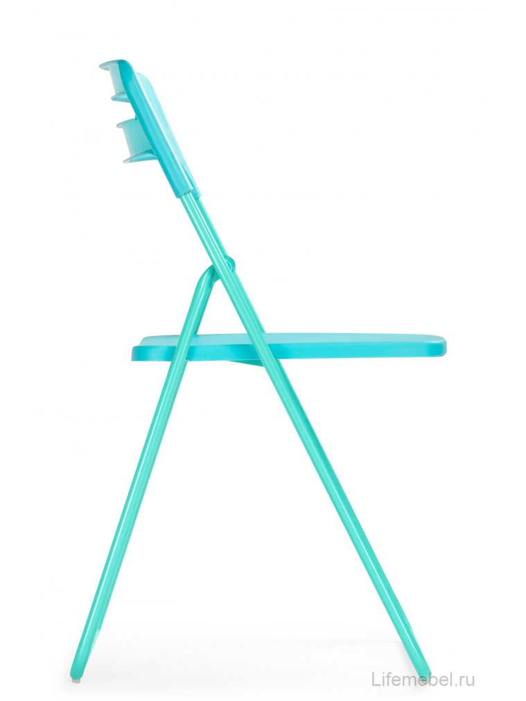 Пластиковый стул Fold складной blue