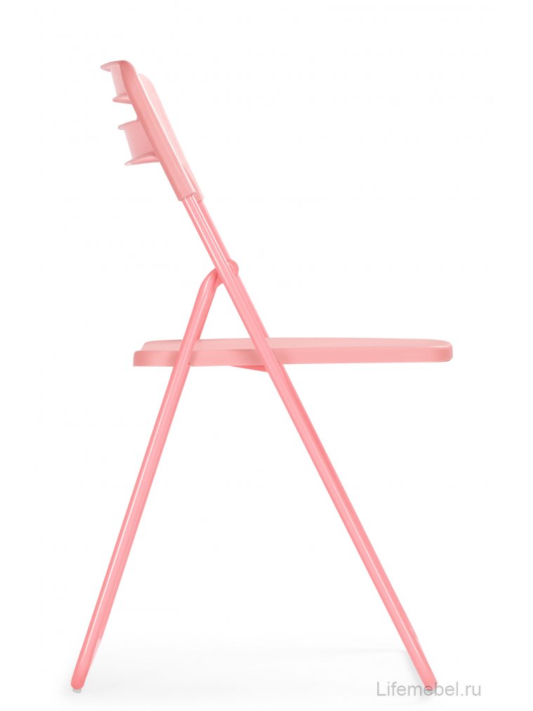 Пластиковый стул Fold складной pink