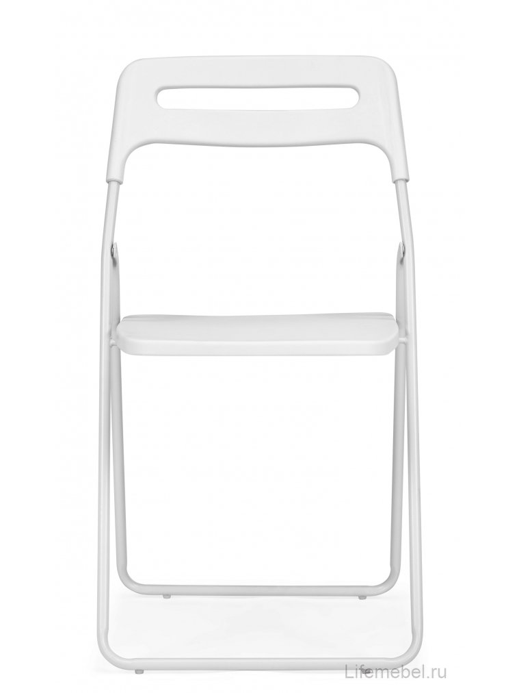 Пластиковый стул Fold складной white