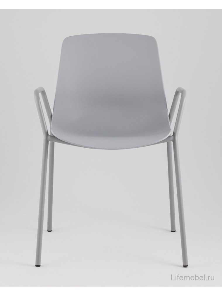 Стул на металлокаркасе Kaira серый