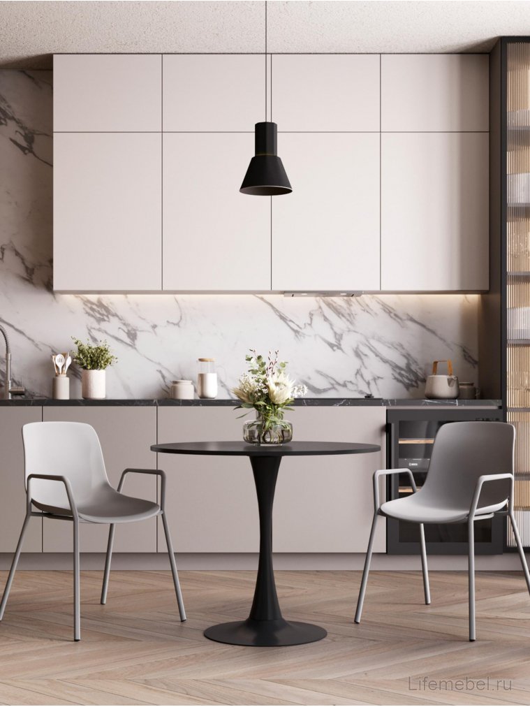 Стул на металлокаркасе Кайлиа серый