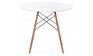 Деревянный стол Table 90 white / wood