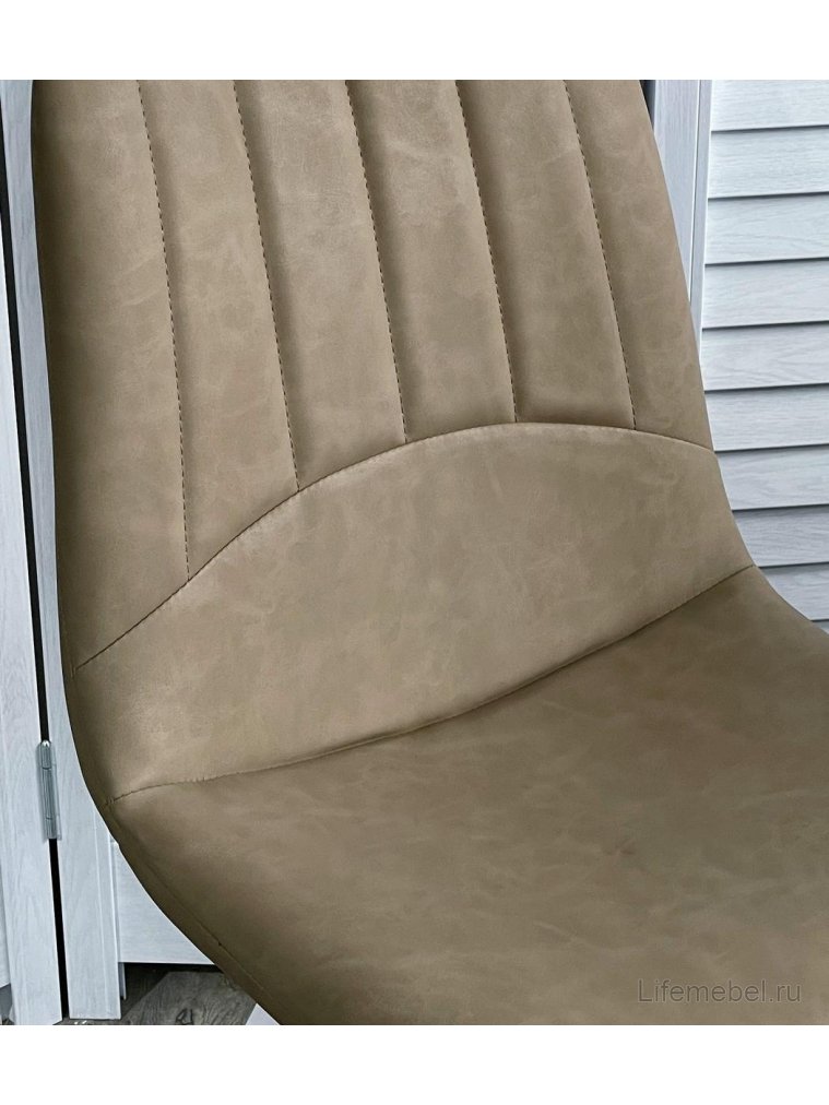 Стул Ashton RU-18 темно-бежевый винтаж / белый