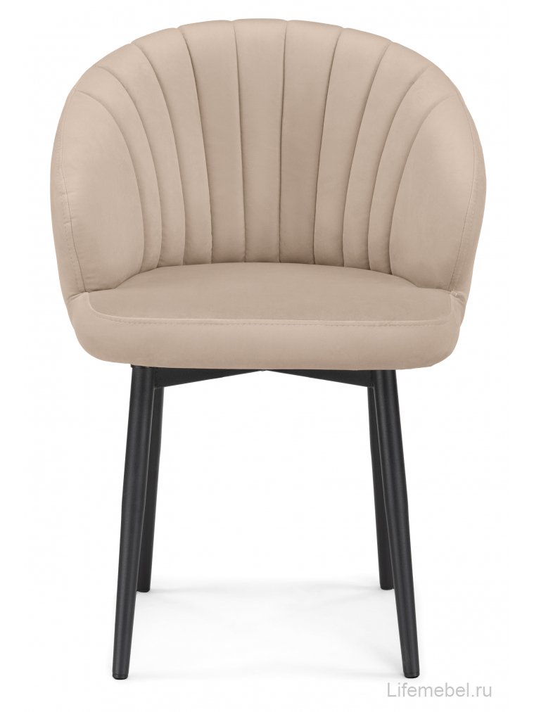 Стул на металлокаркасе Бэнбу крутящийся MR-26 / черный