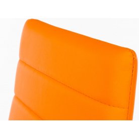 Стул DC2-001 оранжевый / белый